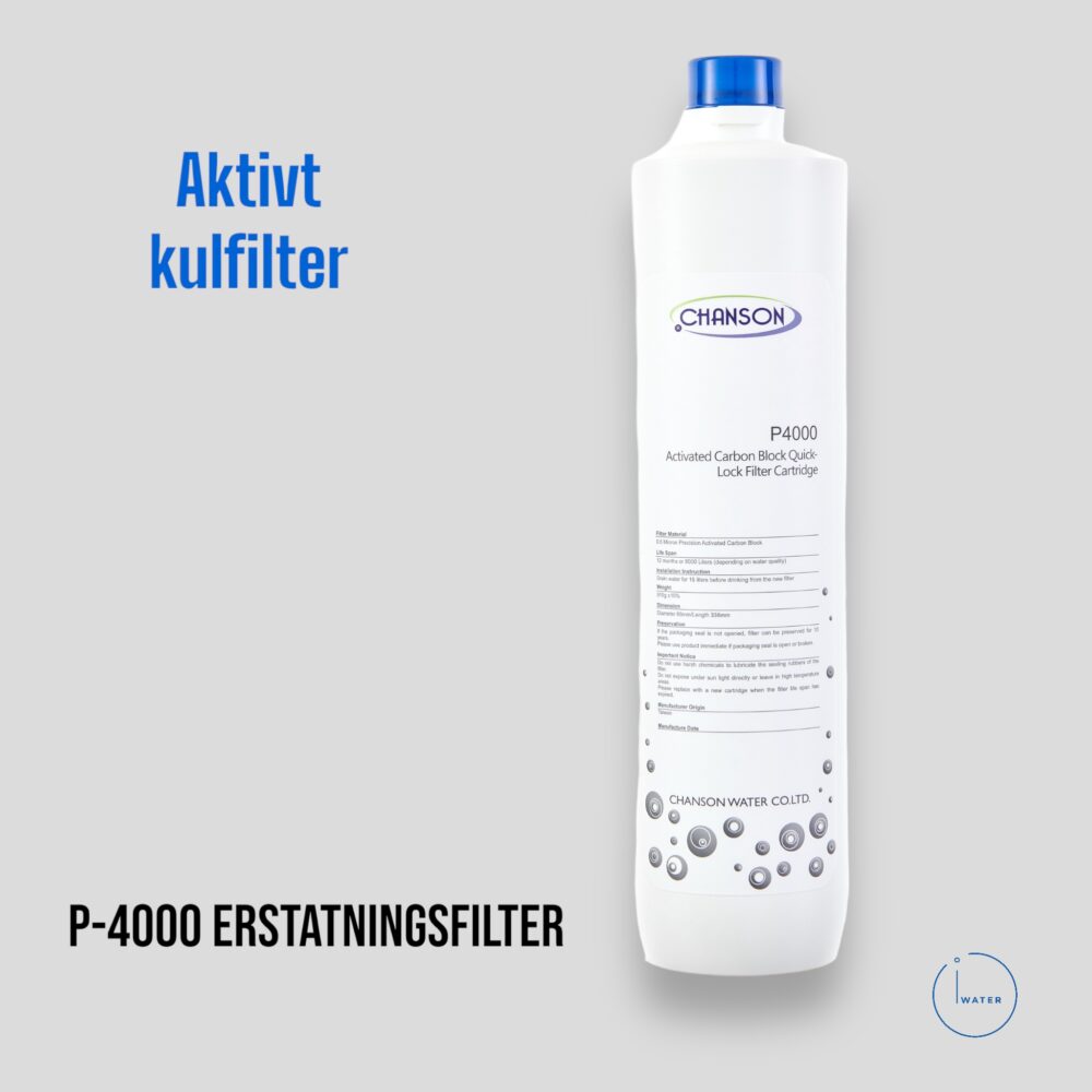 PF-204 aktivt kulfilter (Sølv) - Image 2
