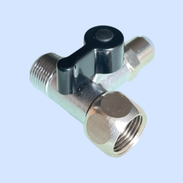 Kugleventil  3/8" gevind & 1/4" quick connect