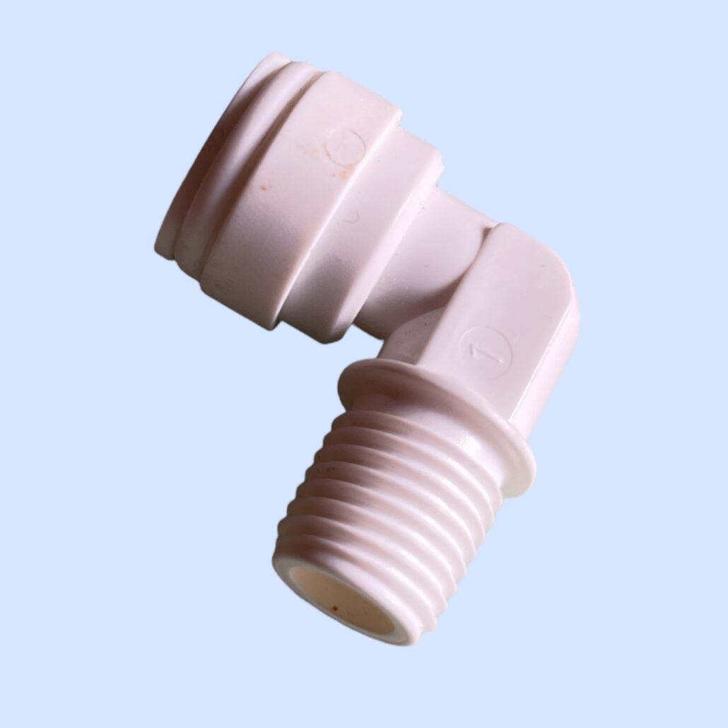 3/8' Hjørne quick connect med 3/8' skrue