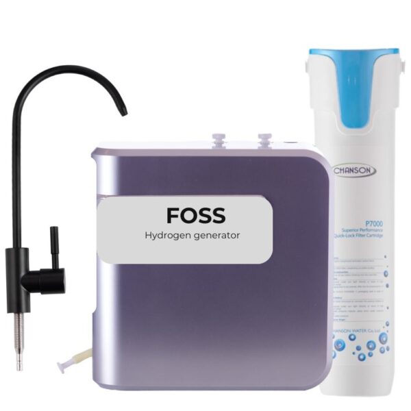 FOSS Hydrogen generator incl . ilter og vandhane.