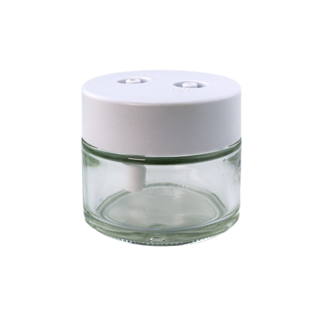 Fugtopsamler glas 100ml