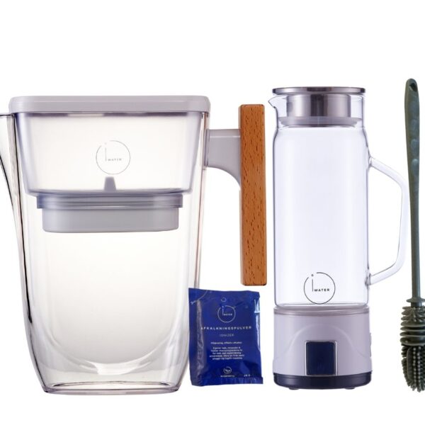 Filtreret og hydrogenberiget drikkevand